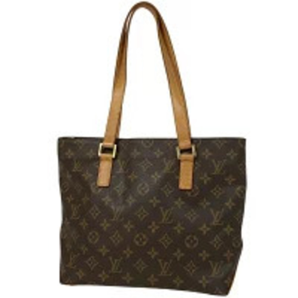 Louis Vuitton Cabas Piano Shoulder Bag Tote Monogram Brown